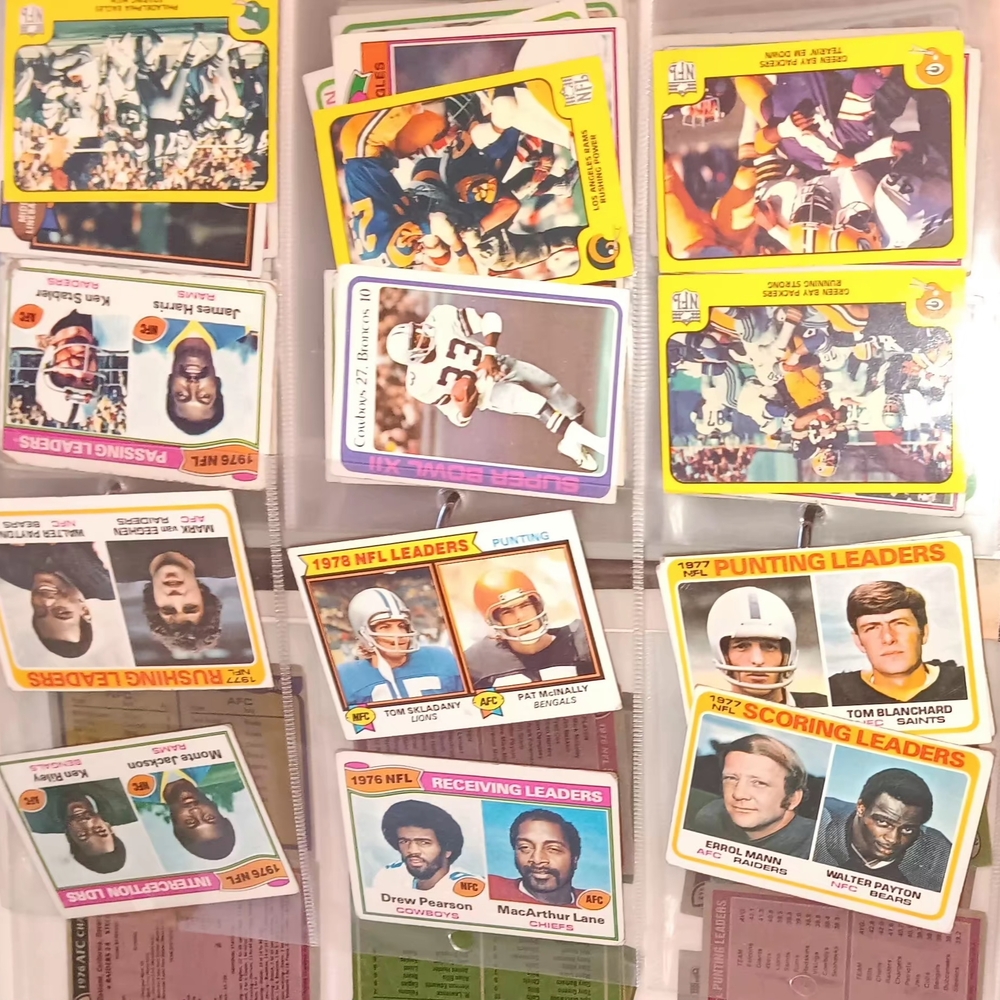 Vintage Baseball Card Lot  Vintage Football Card Lot - Picture 5 of 16